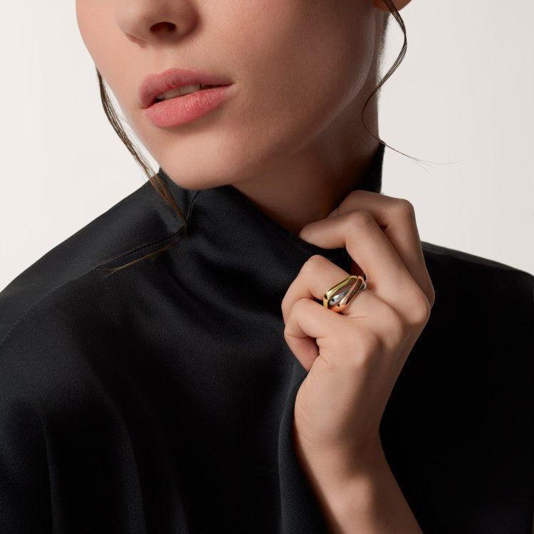 [Luxe Jewelry]TRINITY 3.5MM CUSHION RING COLLECTION
