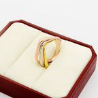 [Luxe Jewelry]TRINITY 3.5MM CUSHION RING COLLECTION