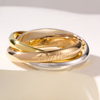 [Luxe Jewelry]TRINITY 3.2MM RING COLLECTION