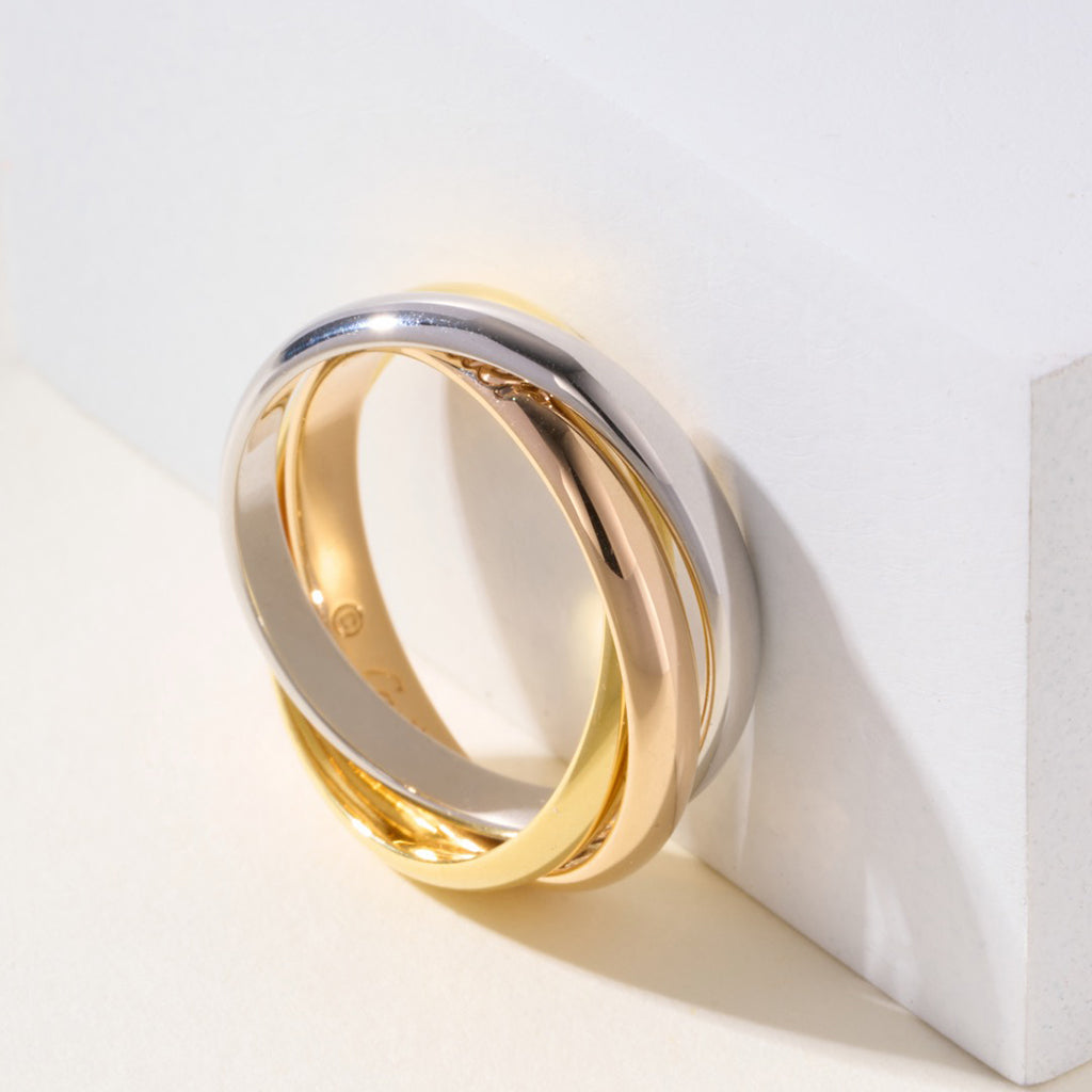 [Luxe Jewelry]TRINITY 3.2MM RING COLLECTION
