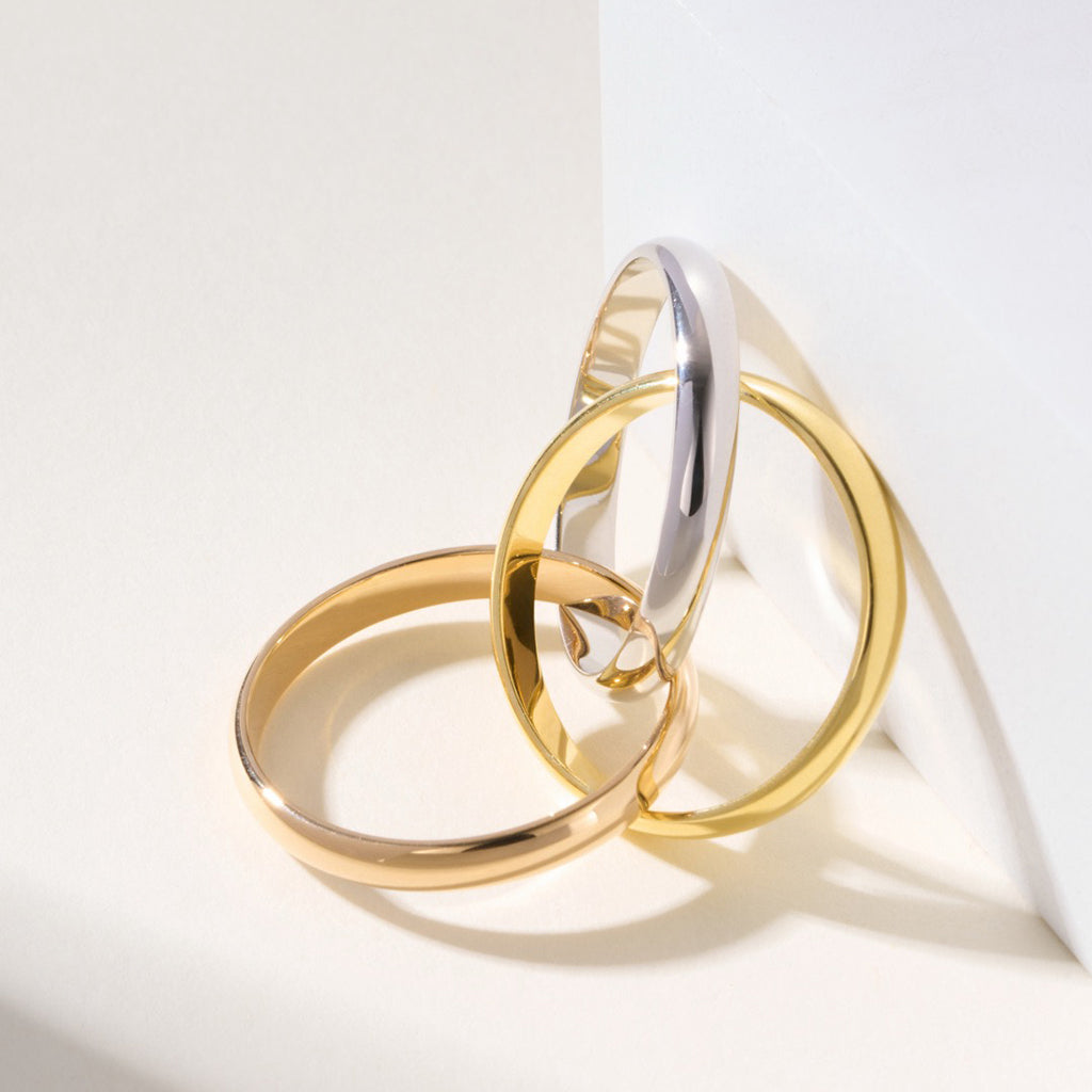 [Luxe Jewelry]TRINITY 2.5MM RING COLLECTION