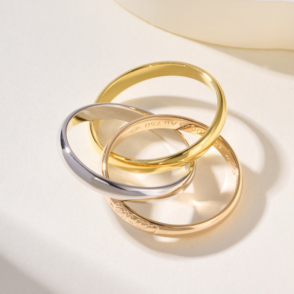 [Luxe Jewelry]TRINITY 2.5MM RING COLLECTION