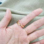 [Luxe Jewelry]TRINITY 3.2MM RING PINK DIAMOND