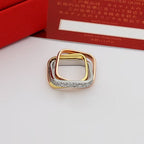 [Luxe Jewelry]TRINITY 3.5MM CUSHION RING COLLECTION