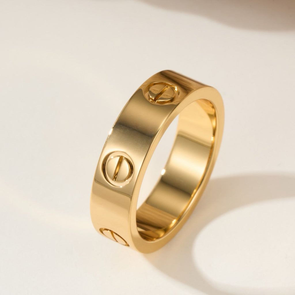 [Luxe Jewelry]LOVE RING 5.5MM NO DIAMOND