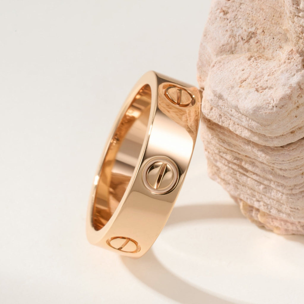 [Luxe Jewelry]LOVE RING 5.5MM NO DIAMOND