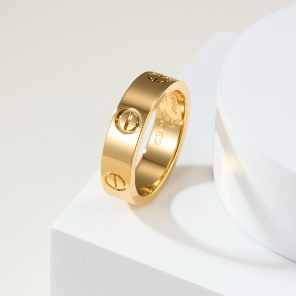 [Luxe Jewelry]LOVE RING 5.5MM NO DIAMOND