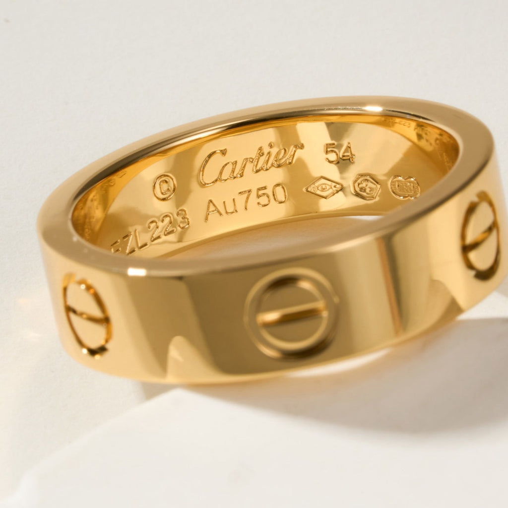 [Luxe Jewelry]LOVE RING 5.5MM NO DIAMOND