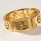 [Luxe Jewelry]LOVE RING 5.5MM NO DIAMOND