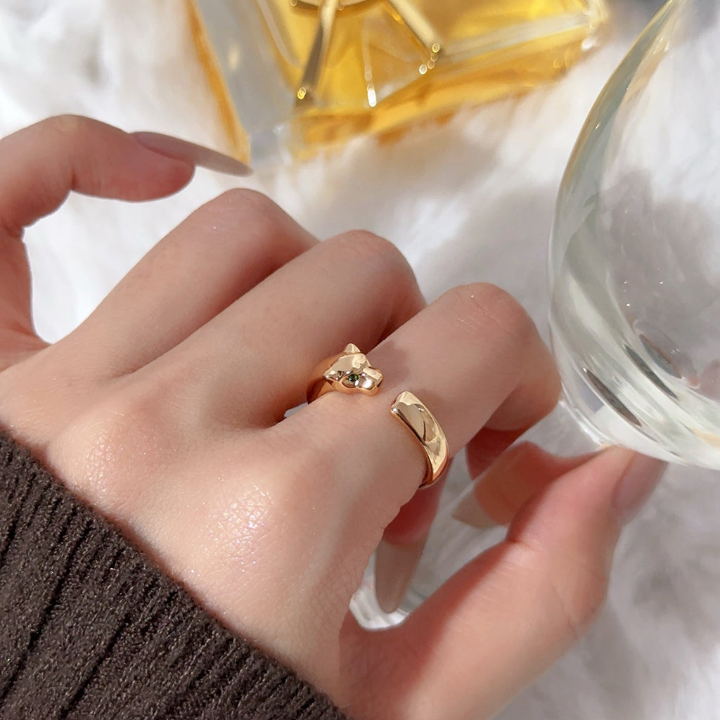 [Luxe Jewelry]PANTHERE NO DIAMOND SMALL RING