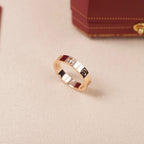 [Luxe Jewelry]LOVE 4MM 1 DIAMOND RING