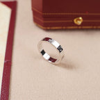[Luxe Jewelry]LOVE 4MM 1 DIAMOND RING