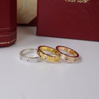 [Luxe Jewelry]LOVE 4MM 1 DIAMOND RING