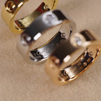 [Luxe Jewelry]LOVE 5.5MM 3 DIAMOND RING