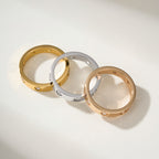 [Luxe Jewelry]LOVE 4MM 8 DIAMOND RING