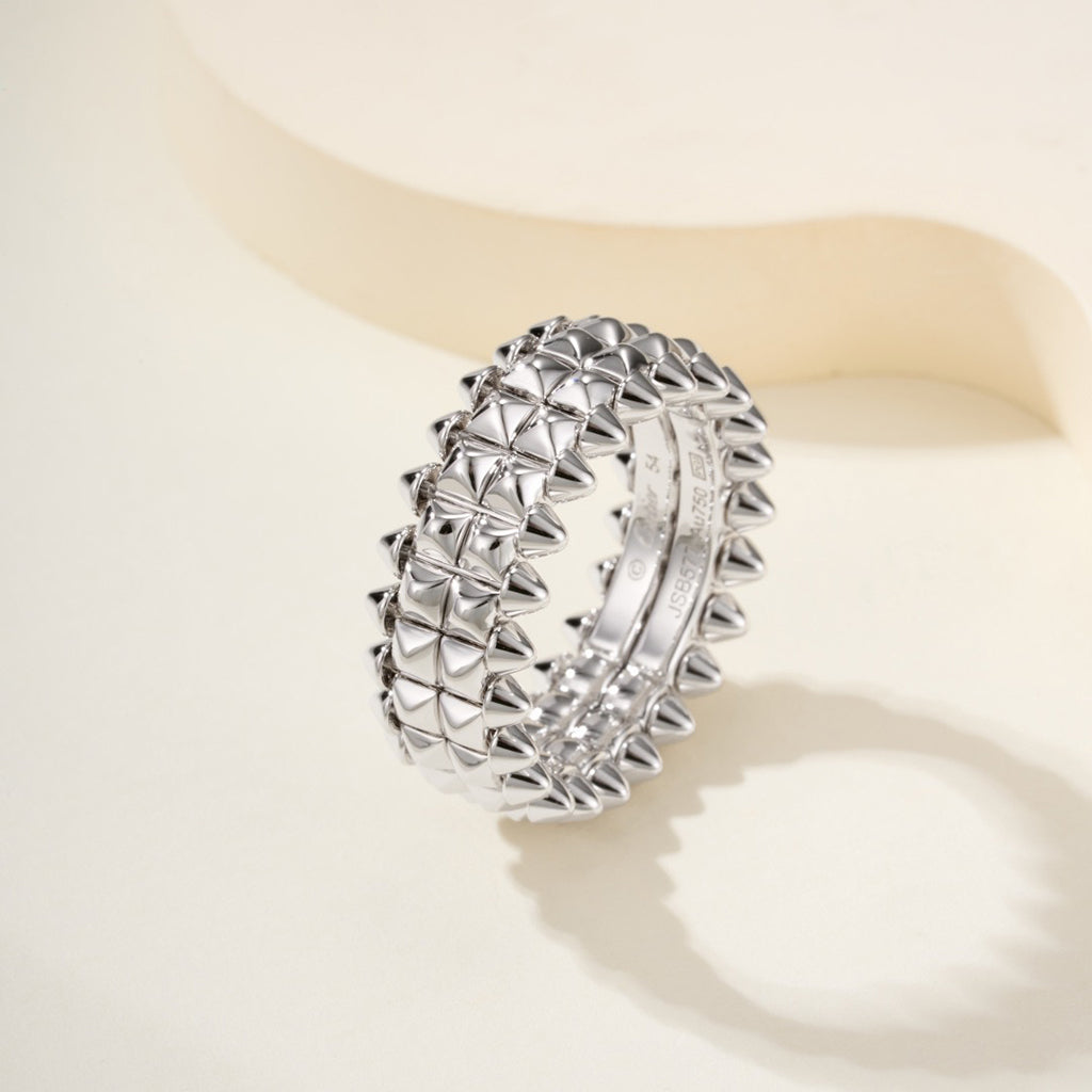 [Luxe Jewelry]CLASH 9.2MM DOUBLE ROW RING