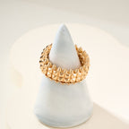 [Luxe Jewelry]CLASH 9.2MM DOUBLE ROW RING