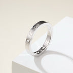 [Luxe Jewelry]LOVE RING 4MM 1 DIAMOND