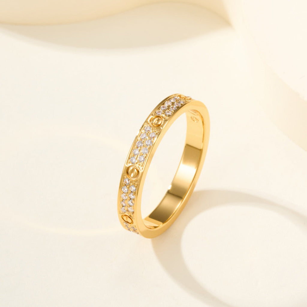 [Luxe Jewelry]LOVE RING 2.65MM DIAMOND