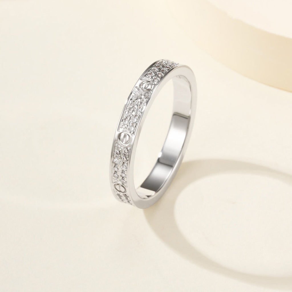 [Luxe Jewelry]LOVE RING 2.65MM DIAMOND