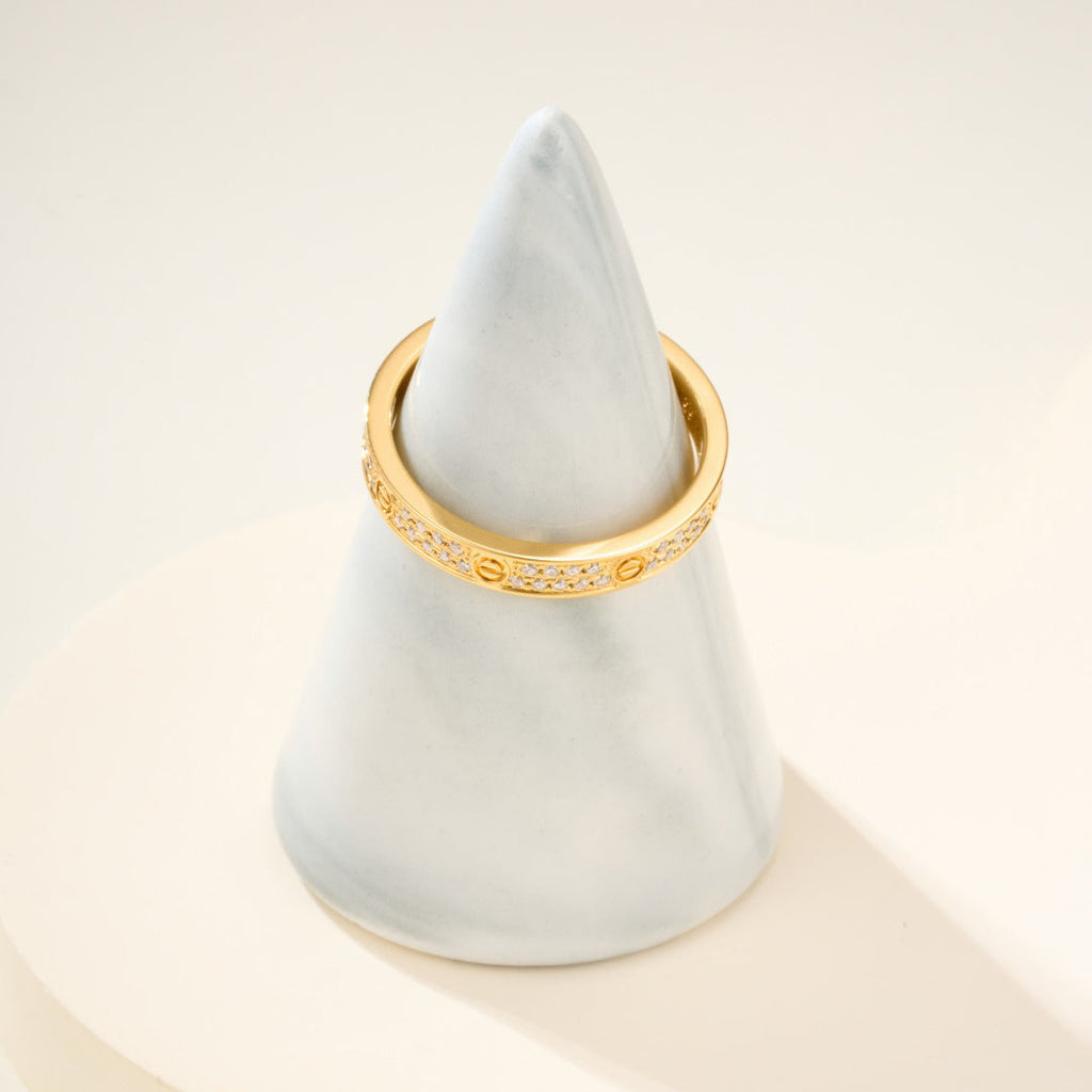 [Luxe Jewelry]LOVE RING 2.65MM DIAMOND