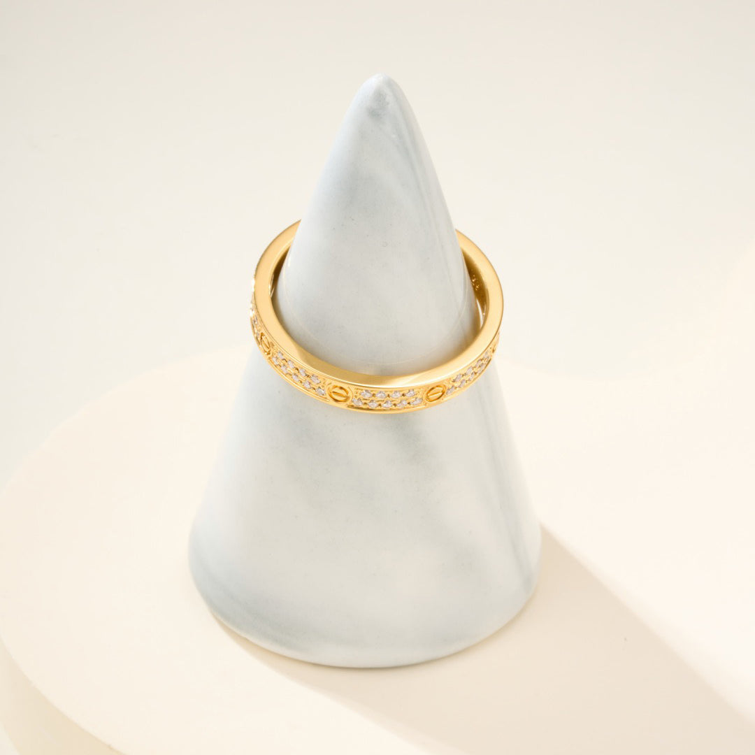 [Luxe Jewelry]LOVE RING 2.65MM DIAMOND