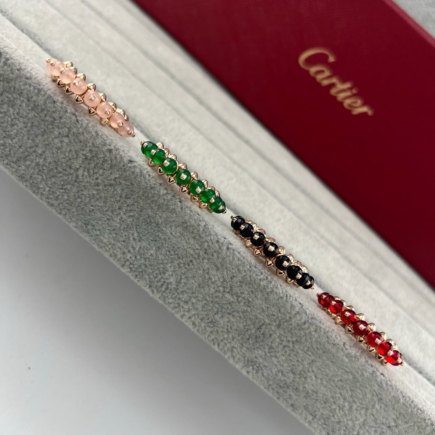 [Luxe Jewelry]CLASH 7.9MM AGATE CHALCEDONY RING