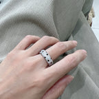 [Luxe Jewelry]PANTHERE SPOTTED FULL DIAMOND RING
