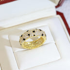 [Luxe Jewelry]PANTHERE SPOTTED FULL DIAMOND RING