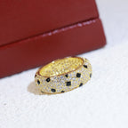 [Luxe Jewelry]PANTHERE SPOTTED FULL DIAMOND RING