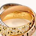 [Luxe Jewelry]TRINITY  RING LEOPARD PRINT