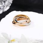 [Luxe Jewelry]TRINITY 3.2MM RING COLLECTION