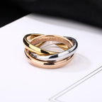 [Luxe Jewelry]TRINITY 3.2MM RING COLLECTION