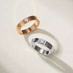 [Luxe Jewelry]LOVE RING 3.6MM 1 BIG DIAMOND