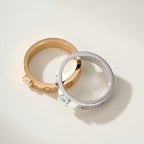 [Luxe Jewelry]LOVE RING 3.6MM 1 BIG DIAMOND