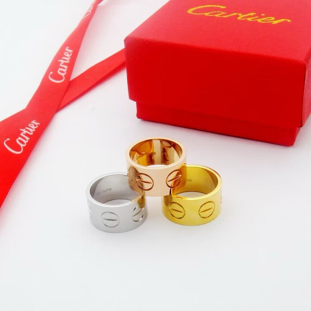 [Luxe Jewelry]LOVE 11MM LARGE RING
