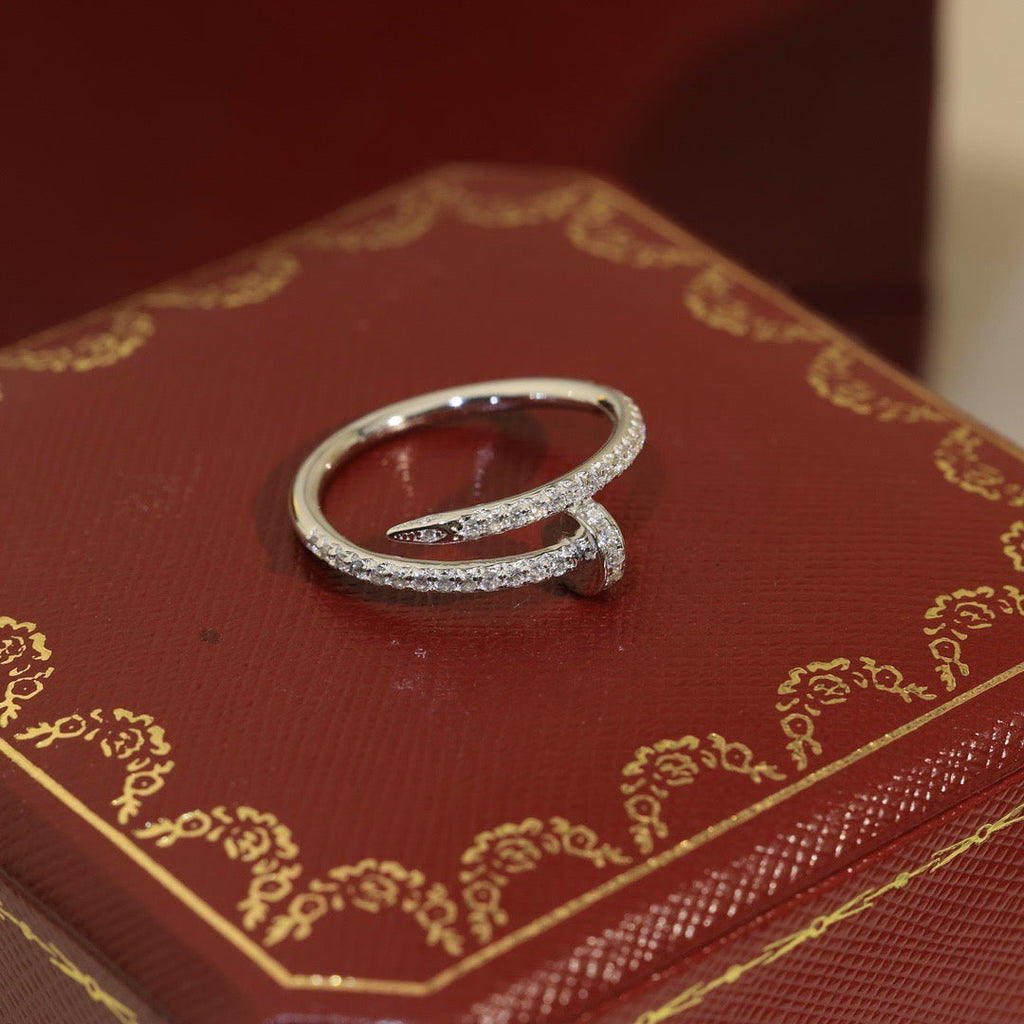 [Luxe Jewelry]JUSTE 1.8MM FULL DIAMOND RING