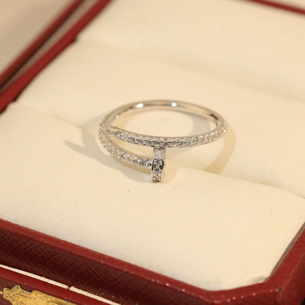 [Luxe Jewelry]JUSTE 1.8MM FULL DIAMOND RING
