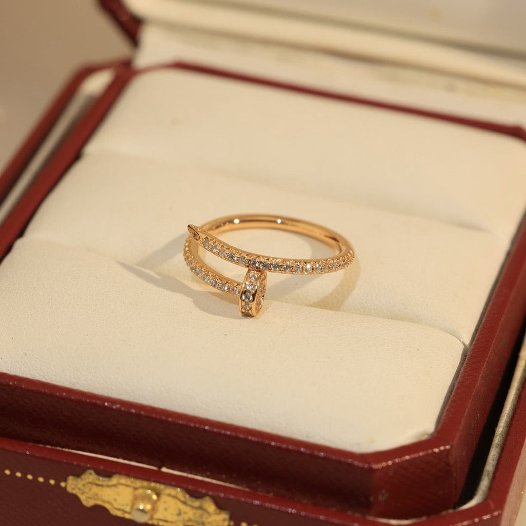 [Luxe Jewelry]JUSTE 1.8MM FULL DIAMOND RING