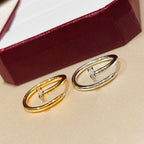 [Luxe Jewelry]JUSTE 1.8MM HALF DIAMOND RING