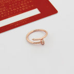 [Luxe Jewelry]JUSTE 1.8MM HALF DIAMOND RING
