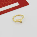 [Luxe Jewelry]JUSTE 1.8MM HALF DIAMOND RING