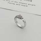 [Luxe Jewelry]PANTHERE HALF DIAMOND SMALL RING