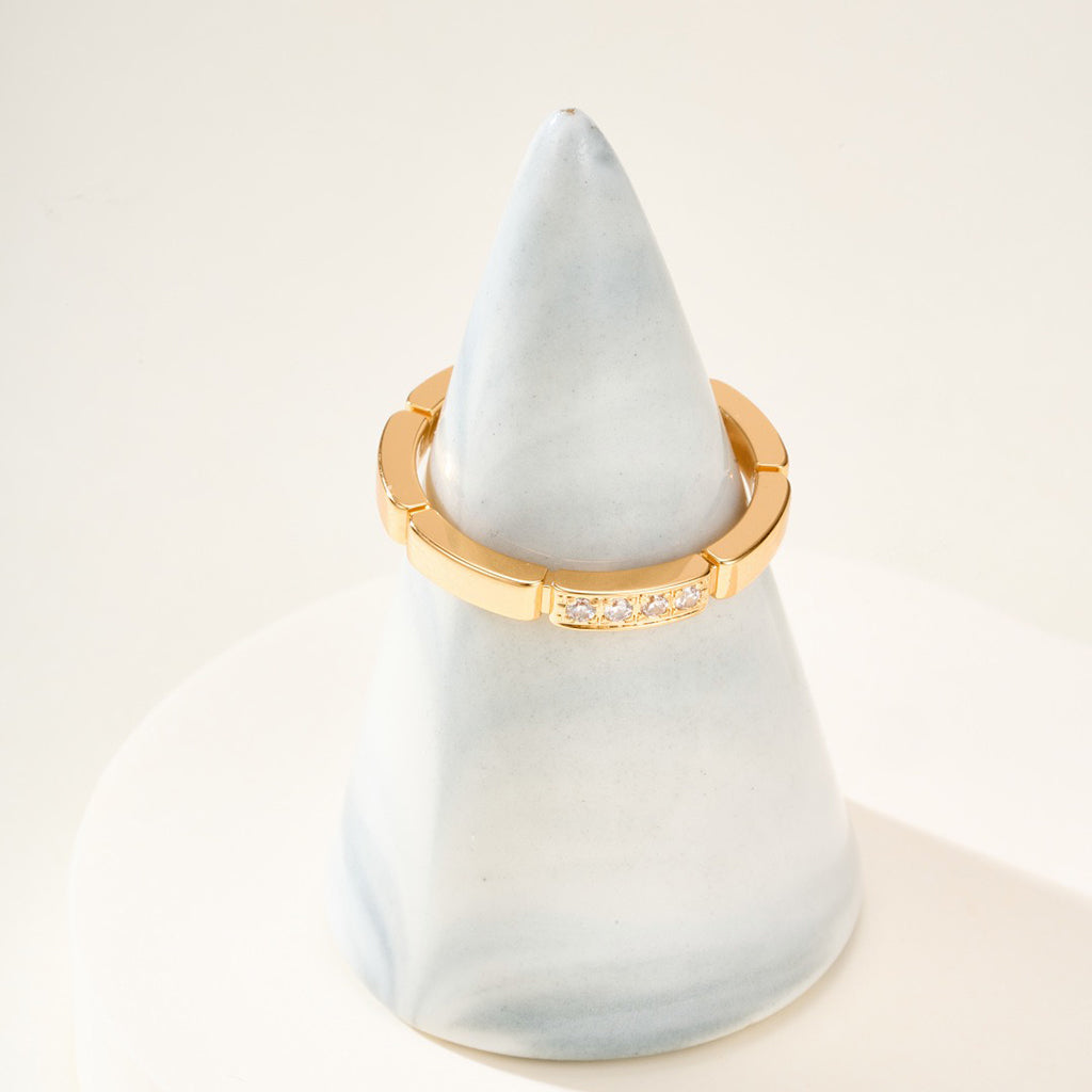 [Luxe Jewelry]MAILLON PANTHERE 4 DIAMOND RING