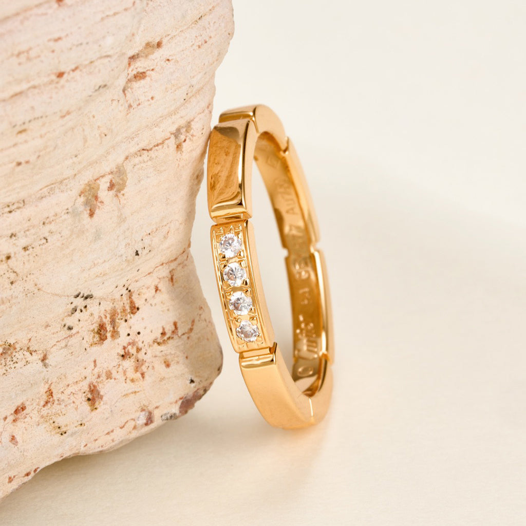 [Luxe Jewelry]MAILLON PANTHERE 4 DIAMOND RING