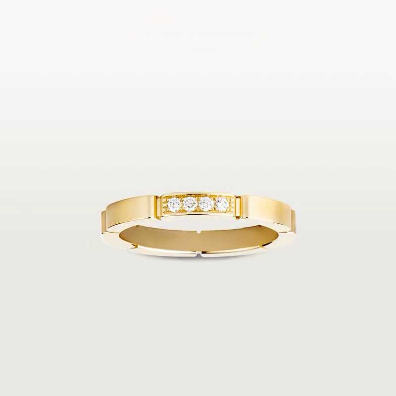 [Luxe Jewelry]MAILLON PANTHERE 4 DIAMOND RING