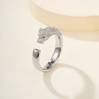 [Luxe Jewelry]PANTHERE HALF DIAMOND SMALL RING