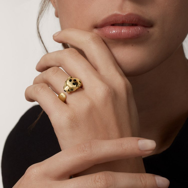 [Luxe Jewelry]PANTHERE SPOTTED MEDIUM RING