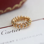 [Luxe Jewelry]CLASH 6.8MM DIAMOND MEDIUM RING