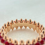 [Luxe Jewelry]CLASH 7.9MM AGATE CHALCEDONY RING